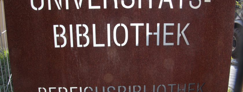 Literaturrecherche in der Universitätsbibliothek