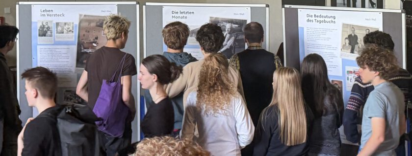 Eine Ausstellung zu Anne Frank